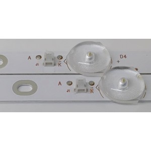 KIT DE LED'S PARA TV RCA ((2 PIEZAS)) / NUMERO DE PARTE CX32D06-ZC22AG-05 / 303CX320037 / 2010037442-1 / CX320M03 / 180.DT0.32Z100-2H / 171214B2 / DISPLAY VVP32H156A20 / MODELO RTV32Z2SM