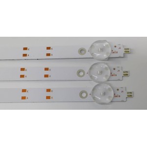 KIT DE LED'S PARA TV HISENSE ((3 PIEZAS)) / NUMERO DE PARTE LED50D09A-ZC62AG-02BDF / 30350009207BD / 50000M83 / 230617AC11 / E469119 / DISPLAY HF500QUB-F20 / MODELO LT-50MAW625