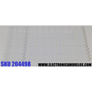 KIT DE LED'S PARA TV SAMSUNG ((24 PIEZAS)) / NUMERO DE PARTE 48089A / BN96-48089A / V9Q8-650SM0-R0 / E251781 / Q80-65S-12EA / PANEL CY-TR065FLLV9H / MODELO QN65Q80 / QN65Q80RAFXZA AA01