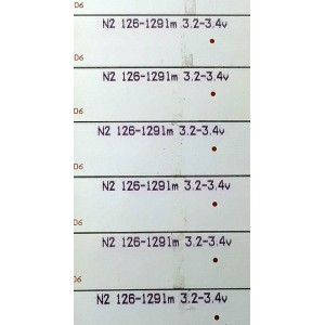 KIT DE LED'S PARA TV PANASONIC ((15 PIEZAS)) / NUMERO DE PARTE B-CNCF65D644 / 910-650-1006 / 4050Q95N2N2L4V2PX / N2 126-1291m 3.2-3.4v / MODELOS TC-65CX400U / TC-65CX420U