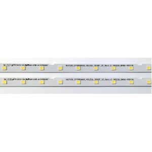 KIT DE LED'S PARA TV SAMSUNG ((2 PIEZAS)) / NUMERO DE PARTE BN96-45913A / STS550AU9 / NU7100_STS550AU9_40LEDS_3030F_2C_REV1.0_180226_BN96-45913A / 45913A / PC65519A / E320262 / PANEL CY-NN055HGLV6H / CY-CT055HGHV1H / MODELO UN55NU69 / UN55NU6900FXZA CA02