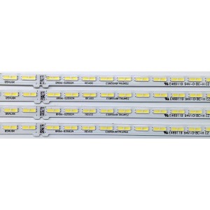 KIT DE LED'S PARA TV SAMSUGN ((4 PIEZAS)) / NUMERO DE PARTE BN96-52592A / ES85SV8FPKWA52 / 85AU8K BN96-52592A REV00 ES85SV8FPKWA52 / E469119 / 52592A / MODELO UN85AU7980FXZA / UN85AU800DFXZA / UN85AU8000FXZA / UN85CU8000FXZA / UN85CU8000DXZA