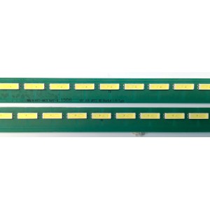 KIT DE LED'S PARA TV LG ((2 PIEZAS)) / NUMERO DE PARTE 6916L-2183A / 6916L-2184A / 6916L2183A / 6916L2184A / 65" V15 ART3 UD REV0.6 L-TYPE / 65" V15 ART3 UD REV0.6 R-TYPE / PANEL LC650EQF / MODELO 65UF7650-UJ / 65UF7650-UJ.BCCYLJR / 65UF7700-UJ