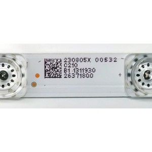 LED PARA TV HISENSE ((1 PIEZA)) / NUMERO DE PARTE CRH-BXBT43H103030180133MREV1.1 / JHD425H1F72-T0 / SVH425A27 / 2023052901+SVH425A27 / 1311930 / 26371800 / PANEL JHD425H1F71-T0KT\S1\GM\ROH / DISPLAY HV430FHB-F90 / MODELO 43A4K