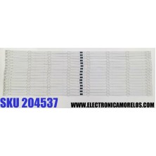 KIT DE LED'S PARA TV SONY BRAVIA ((16 PIEZAS)) / NUMERO DE PARTE LB8500H V0_03 / LB8500H  / 8500H00002 / N85R3D677 / 8534A / E469119 94V-0 CZ / PANEL YSDM085CCS11 / DISPLAY ST8461D02-2 VER.2.1 / MODELO KD-85X77CL / KD85X77CL