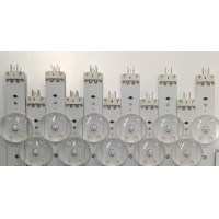 KIT DE LED'S PARA TV LG ((22 PIEZAS)) / NUMERO DE PARTE EAV65050001 / EAV65050101 / SSC_Y23 Slim Trident_86UR75_BOE_A_S / SSC_Y23 Slim Trident_86UR75_BOE_B_S / SSC_Y23 Slim Trident_86UR75_BOE_A / SSC_Y12 Slim Trident_86UR75_BOE_B / MODELO 86UR8750PSA