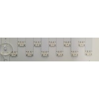 KIT DE LED'S PARA TV LG ((22 PIEZAS)) / NUMERO DE PARTE EAV65050001 / EAV65050101 / SSC_Y23 Slim Trident_86UR75_BOE_A_S / SSC_Y23 Slim Trident_86UR75_BOE_B_S / SSC_Y23 Slim Trident_86UR75_BOE_A / SSC_Y12 Slim Trident_86UR75_BOE_B / MODELO 86UR8750PSA