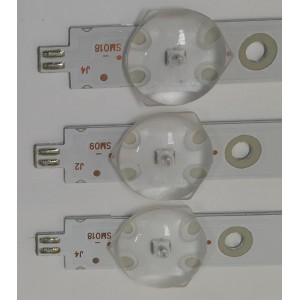 KIT DE LED'S PARA TV LG ((3 PIEZAS)) / NUMERO DE PARTE LED50D09A-ZC62AG-02 / 30350009207 / 50000M83 / 210422AB08 / E78030 / PANE V500DJ7-QE1 / MODELO 100012585 ((50'' PULGADAS))