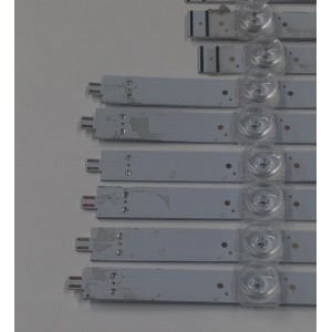 KIT DE LEDS PARA TV VIZIO ORIGINAL 12 PIEZAS / NUMERO DE PARTE LB7000U V0_04 / LB7000U V1_04 / 