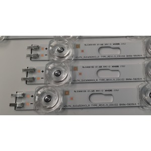 KIT DE LEDS PARA TV SAMSUNG ORIGINAL 6 PIEZAS / NUMERO DE PARTE 58289A / 58291A / SVC650AX3 / DU7K_SVC650AX3_R TYPE / DU7K_SVC650AX3_L TYPE / PANEL CY-BD065HGSV2H / JR645R / MODELOS UN65DU / TU65DU / KU65UD / LH65B / UA65DU / MAS MODELOS EN DESCRIPCIÓN