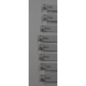 KIT DE LEDS PARA TV PHILIPS ORIGINAL 8 PIEZAS / NUMERO DE PARTE 4708-K550WD-A2113N01 / K550WDC1 A2 / K55WDC1 / 471R1P62 / 197022 / X-C74-K5-VF 16 0B / MODELO 55PUF6092