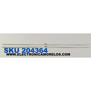 KIT DE LEDS PARA TV SAMSUNG ORIGINAL 2 PIEZAS / NUMERO DE PARTE BN96-48109A / V9Q6-550SM0-R0-181122 / 48109A / PANEL CY-RR055FGLV1H / MODELO QN55Q6DRAFXZA / QN55LS01RAFXZA / QN55Q60RAFXZA / UN55RU8000FXZA / LH55QMREBGCXZA / LH55QBRNBGCXGO / LH55QBREBGCXZA