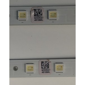 KIT DE LEDS PARA TV SAMSUNG ORIGINAL 2 PIEZAS / NUMERO DE PARTE BN96-48109A / V9Q6-550SM0-R0-181122 / 48109A / PANEL CY-RR055FGLV1H / MODELO QN55Q6DRAFXZA / QN55LS01RAFXZA / QN55Q60RAFXZA / UN55RU8000FXZA / LH55QMREBGCXZA / LH55QBRNBGCXGO / LH55QBREBGCXZA
