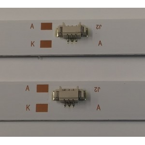 KIT DE LEDS PARA TV WESTINGHOUSE ORIGINAL 2 PIEZAS / NUMERO DE PARTE 30342011001J / LED42D11-ZC52AG-02J / 11S1P / 221228AB02 / 42000M59 / MODELO WR43FX2019