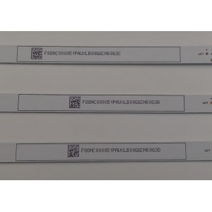 KIT DE LEDS PARA TV VIZIO ORIGINAL 3 PIEZAS / NUMERO DE PARTE JL.D50071330-202FS-M_V02 / F8QNC000051PAUXLB00GGCN6 / 231221 01 29 / PANEL V500DJ7-E03 / DISPLAY V500DJ7-203 REV.CE / MODELO V4K50M-0809 / V506-J09