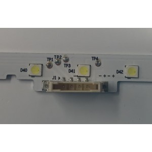 LED PARA TV SAMSUNG ORIGINAL / INCOMPLETO SOLO 1 PIEZA / NUMERO DE PARTE BN96-44814A SEC_65_2X54_3030C_D6T-2D1_27S2P REV.V1 / E213009 / PANEL CY-NM065HGXV1H / MODELO UN65MU6290VXZA / UN65MU6290VXZA GA01 / KIT CONSTA ORIGINALMENTE DE 2 PIEZAS