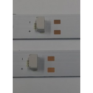 KIT DE LEDS PARA TV PHILIPS ORIGINAL 2 PIEZAS / NUMERO DE PARTE 303TC400037D / TCL40D08-ZC62AG-09D / 8S1P / 4C-LB400T-ZC3C / TC400M06 / 221031AC09 / 2300019331 / PANEL LVF400CMDX E0226 / DISPLAY V400HJ9-PE1 REV.C4 / MODELO 40PFL4775/F7 / 40PFL4775/F7 A