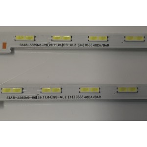 KIT DE LED´S PARA TV SAMSUNG ((2 PIEZAS)) / NUMERO DE PARTE S1A8-550SM0-R0 / S1A8-550SM0-R0 GS-ALZ 16 48EA/BAR / S1A8-550SM0-R0 GS-ALZ 34 48EA/BAR / GS-ALZ / 48EA/BAR / PANEL CY-SB055HGXV1H / MODELO UN55AU8000BXZA