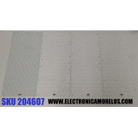 KIT DE LED´S PARA TV NEC 4 PIEZAS ORIGINALES  / NUMERO DE PARTE BN96-04519A / STS460AB8_160D_REV.3_110811 / 04519A / MODELO X464UNS