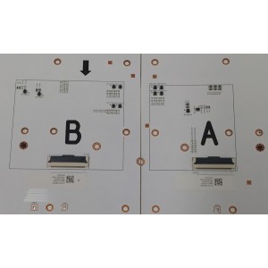 KIT DE LED´S PARA TV SAMSUNG 8 PIEZAS ORIGINALES / NUMERO DE PARTE BN97-19215A / BN97-19216A / BN41-02986A / BN41-02986 / 22Y 4KQ95 55 / DFVC2152 / BN41-02986A-000 / VSM205T / VSM204T / MODELO QN55QN95BAFXZA / QN55QN95BAFXZA CB02