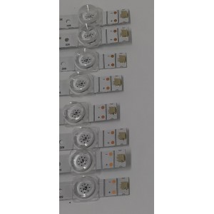 KIT DE LED´S PARA TV HISENSE 8 PIEZAS ORIGINALES / NUMERO DE PARTE SVH700A49 / ZD_SSC_D700_8X9_02_TDE30_V1.40_20211022 / HD700Y1U41-L3 / 2021082403 / SVH700A49+ZDJGHIP7.820.241HIP7.820.241 / 1269989 / 5Q2C B1 / PANEL HD700Y1U41-L3 / MODELO 70A6 / 70A6F