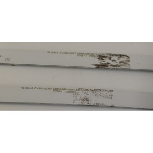 KIT DE LEDS ORIGINAL PARA TV VIZIO 2 PIEZAS / NUMERO DE PARTE LBM400M0601 / EVERLIGHT LBM400M0601-EX-1 (HF)(0) / YFPCB-11 / MODELO D40F-J09 / D40F-J09 LINID4MX