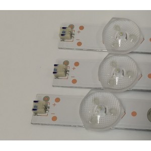 KIT DE LED´S PARA TV WBOX 3 PIEZAS ORIGINALES / NUMERO DE PARTE 4708-K320WD-A1113N21 / K320WD A1 / 471R1P79 / MH-H-11-10 / K320WD186 143 / PANEL K320WD82 / MODELO 0E32LED / OE32LED