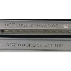 KIT DE LEDS PARA TV TOSHIBA ORIGINAL 2 PIEZAS / NUMERO DE PARTE V400H2-LS5 / V400H2-LS5-TLEM3 / V400H2-LS5-TREM3 / 067008N31A23D02 / PANEL V400HK2-LS5 REV.C1 / MODELO 40L5200U2