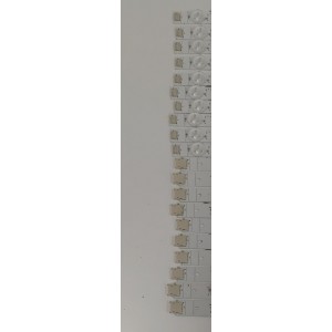 KIT DE LEDS PARA TV HISENSE ORIGINAL 20 PIEZAS / NUMERO DE PARTE JL.D7501M330 / JL.D7501M330-003AL-M_V02 / JL.D7501M330-003AR-M_V02 / RSAG7.820.13291/ROH VER.C / RSAG7.820.13292/ROH VER.C / PANEL HD750H3U71-T0L8K1 / DISPLAY HV750QUB-F92 / MODELO 75U7K