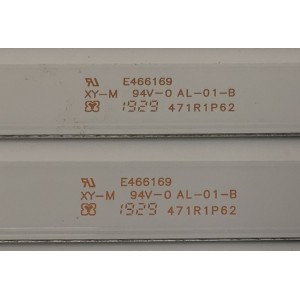 KIT DE LEDS PARA TV WBOX ORIGINAL 8 PIEZAS / NUMERO DE PARTE 4708-K55WDC-A3117N01 / K550WDC1  A3 / 471R1P62 / K550WDC119A157 / X-C72-K9-YF16  0B / MODELO 0E-55LED4KA