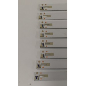 KIT DE LEDS PARA TV WBOX ORIGINAL 8 PIEZAS / NUMERO DE PARTE 4708-K55WDC-A3117N01 / K550WDC1  A3 / 471R1P62 / K550WDC119A157 / X-C72-K9-YF16  0B / MODELO 0E-55LED4KA