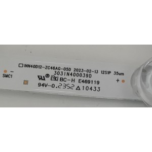 LED PARA TV VIZIO ORIGINAL 1 PIEZA / NUMERO DE PARTE 303IN400039D / INN40D12-ZC46AG-05D / B341E0000 / 51CAB0LB / PANEL V400HJ9-EU3 REV C1 / MODELO VFD40M-0809