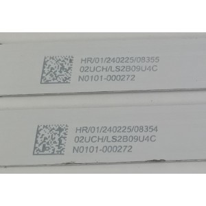 KIT DE LEDS PARA TV TCL ORIGINAL 2 PIEZAS / NUMERO DE PARTE 55HR332M11N04 V3 / 55S11 / LS2B09U4C / N0101-000272 / PANEL LVU550NDAL / MODELO 55S451