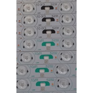 KIT DE LEDS PARA TV SHARP ORIGINAL / INCOMPLETO SOLO 45 PIEZAS / NUMERO DE PARTE 5231 / 5232 / 5233 / 5234 / 5235 / 5236 / ZZH2Y13WC10 / ZZH2Y14WC10 / PANEL LK900D3GW102 / MODELOS LC-90LE745U / LC-90LE657U / KIT CONSTA ORIGINALMENTE DE 48 PIEZAS