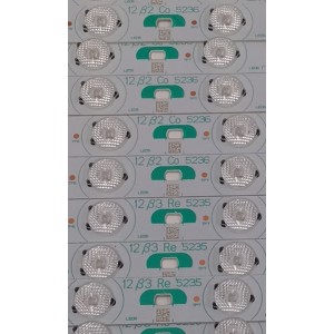 KIT DE LEDS PARA TV SHARP ORIGINAL / INCOMPLETO SOLO 45 PIEZAS / NUMERO DE PARTE 5231 / 5232 / 5233 / 5234 / 5235 / 5236 / ZZH2Y13WC10 / ZZH2Y14WC10 / PANEL LK900D3GW102 / MODELOS LC-90LE745U / LC-90LE657U / KIT CONSTA ORIGINALMENTE DE 48 PIEZAS