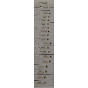 KIT DE LEDS PARA TV TCL ORIGINAL / INCOMPLTO SOLO 19 PIEZAS / NUMERO DE PARTE 75HR330M11 / 75HR330M11A3 V1 / 75HR330M11B3 V1 / 75HR330M11C3 V0 / 75C11G / PANEL LVU750NDJC / MODELO 75Q750G / KIT CONSTA ORIGINALMENTE DE 20 PIEZAS