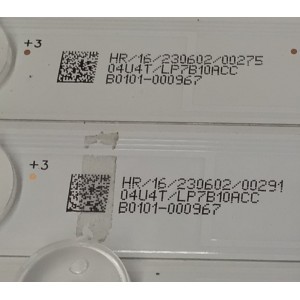 KIT DE LEDS PARA TV TCL ORIGINAL / INCOMPLTO SOLO 19 PIEZAS / NUMERO DE PARTE 75HR330M11 / 75HR330M11A3 V1 / 75HR330M11B3 V1 / 75HR330M11C3 V0 / 75C11G / PANEL LVU750NDJC / MODELO 75Q750G / KIT CONSTA ORIGINALMENTE DE 20 PIEZAS