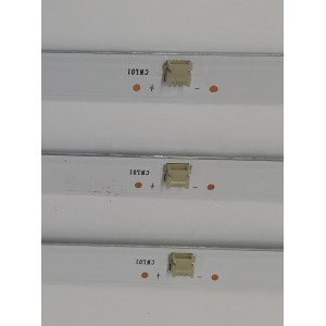 KIT DE LEDS PARA TV VIZIO ORIGINAL 3 PIEZAS / NUMERO DE PARTE JL.D50071330-202FS-M_V01 / 23413 01 29 / F8PMB000045JAUXLB00GGCN405C / PANEL V500DJ7-D03 / MODELO V506-J09