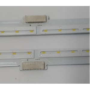 KIT DE LEDS PARA TV LG ORIGINAL 2 PIEZAS / NUMERO DE PARTE 49SM86_SM81 / 49SM86_SM81_LED_ARRAY_RIGHT_190219 / 49SM86_SM81_LED_ARRAY_LEFT_190219 / MP0323 51 / 7700-649000-L040 / PANEL LC490EQ9 / DISPLAY LC490EQ9 (SM)(A1) / MODELO 49NANO81UNA / 49NAN081UNA