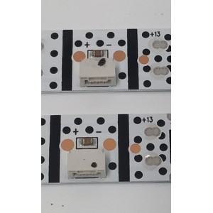 KIT DE LEDS PARA TV TCL ORIGINAL 2 PIEZAS / NUMERO DE PARTE TCL65LB20 / TCL65LB20_3030F2.4D_V1.0_20211207 / B0101-00618 / C0092 / ZMJK / 13023 / FB9 / 0 / 230724 / 02642 / TG / 230724 / 02641 / TG / PANEL LVU650NDEL / MODELO 65S450F
