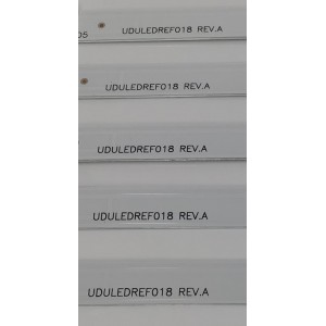 KIT DE LEDS PARA TV PHILIPS ORIGINAL 8 PIEZAS / NUMERO DE PARTE UDULEDREF018 / UDULEDREF018 REV.A / RF-EN650010SR30-0701 A0 / 65W7S1P / R018 / 22DF / 102670 / 102620 / PANEL UHF83XT-6075 / MODELO 65PUL7552 / 65PUL7552/F7