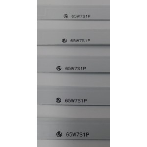 KIT DE LEDS PARA TV PHILIPS ORIGINAL 8 PIEZAS / NUMERO DE PARTE UDULEDREF018 / UDULEDREF018 REV.A / RF-EN650010SR30-0701 A0 / 65W7S1P / R018 / 22DF / 102670 / 102620 / PANEL UHF83XT-6075 / MODELO 65PUL7552 / 65PUL7552/F7