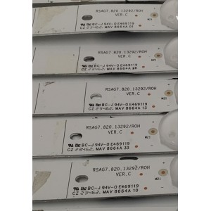 KIT DE LEDS PARA TV HISENSE ORIGINAL / INCOMPLETO SOLO 19 PIEZAS / NUMERO DE PARTE JL.D7501M330 / JL.D7501M330-003AL-M_V02 / JL.D7501M330-003AR-M_V02 / PANEL HD750H3U71-T0L8K1 / DISPLAY HV750QUB-F92 / MODELO 75U7K / KIT CONSTA ORIGINALMENTE DE 20 PIEZAS