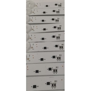 KIT DE LEDS PARA TV HISENSE ORIGINAL / INCOMPLETO SOLO 19 PIEZAS / NUMERO DE PARTE JL.D7501M330 / JL.D7501M330-003AL-M_V02 / JL.D7501M330-003AR-M_V02 / PANEL HD750H3U71-T0L8K1 / DISPLAY HV750QUB-F92 / MODELO 75U7K / KIT CONSTA ORIGINALMENTE DE 20 PIEZAS