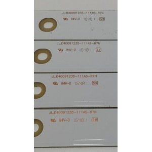 KIT DE LEDS PARA TV SEIKI ORIGINAL 4 PIEZAS / NUMERO DE PARTE JL.D40091235-111AS-R7N / AE12530 / 21005485 / D161205 / T411 / MODELO SFM40