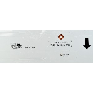 KIT DE LEDS ORIGINAL PARA TV SAMSUNG 8 PIEZAS / NUMERO DE PARTE BN41-02837A / BN41-02836A / BN9718822A / BN97-18821A / BN97-19048A / 4K 65 B TYPE(AM) / 4K 65 A TYPE(AM) / PANEL CY-TA065FLAV5H / CY-TA065FLAV9H / MODELO QN65QN90AAFXZA AC04