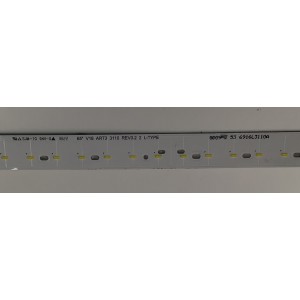 KIT DE LEDS PARA TV LG ORIGINAL 2 PIEZAS / NUMERO DE PARTE 6916L-3108A / 6916L-3110A / 65" V18 ART3 3108 REV0.2 2 R-TYPE / 65" V18 ART3 3110 REV0.2 2 L-TYPE / PANEL LC650EQG / DISPLAY LC650EQG (FL)(M1) / MODELO 65UK7700AUB / 65UK7700PUD