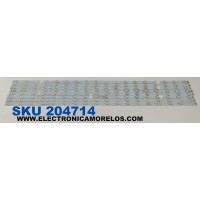 KIT DE LEDS PARA TV RCA ORIGINAL 8 PIEZAS / NUMERO DE PARTE JL.D4063235-31CS / 36K7-1 / N140807 / D140807 / PANEL LSC400HJ01-12V / MODELO PLD40A4SAQ