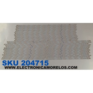 KIT DE LEDS PARA TV SAMSUNG ORIGINAL 42 PIEZAS / NUMERO DE PARTE BN96-56361A / BN96-56362A / Q80C-75LR-8EA-R00 / Q80LR / Q80C-75M-12EA-R00 / Q80M / 56361A / 56362A / QHB2 / 75C / 75N / D73EE / MODELO QN75Q80CAFXZA / QN75Q80CDFXZA