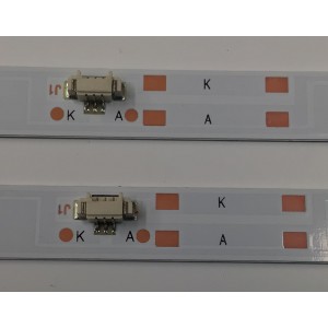 KIT DE LEDS PARA TV ONN ORIGINAL 2 PIEZAS / NUMERO DE PARTE 30332006002DS / LED32D06-ZC22AG-03DSEZ / 240817BC02 / 32000M16H / MODELO 100012589 32"